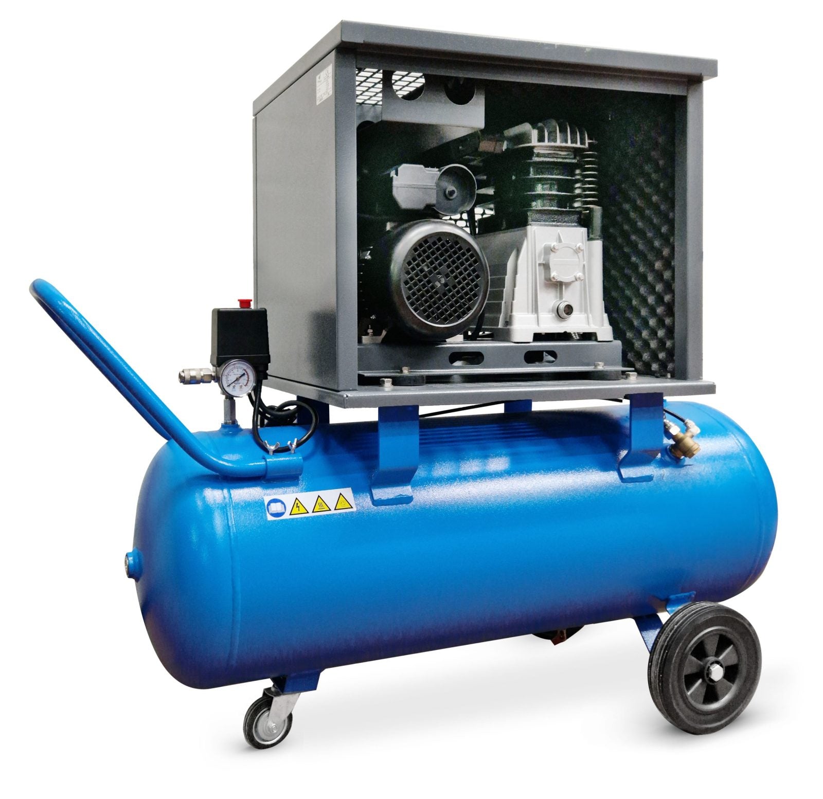 Compresseur DBS-750 Éole France – Vue 3/4